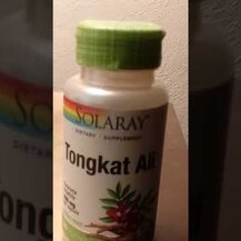 Solaray, Tongkat Ali, Тонгкат Алі 400 мг, 60 капсул