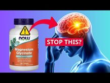 NOW, Magnesium Glycinate, Гліцинат Магнію, 180 таблеток