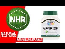 21st Century, Куркумин 95 500 мг, Curcumin 95 500 mg, 45 капсул