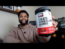 Creatine Monohydrate Gummies Orange Splash, Креатин, 150 таблеток