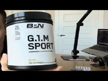 BPN, G.1.M Sport Fruit Punch, Електроліти, 623 г