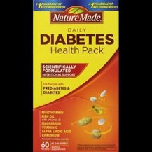 Nature Made, Диабетик Пак, Diabetes Health Pack, 60 пакетов
