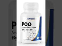 Nutricost, Витамин B14 Пірролохінолінхінон, PQQ 20 mg, 30 капсул