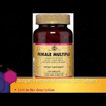 Огляд на Solgar, Female Multiple, Вітаміни для жінок, 120 таблеток Solgar, Female Multiple