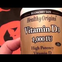 Healthy Origins, Витамин D3, Vitamin D3 10000 IU, 120 капсул