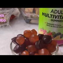 T-RQ, Adult Gummy Multi-Vitamin Complete Strawberry Orange Cherry