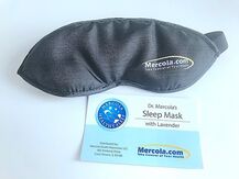 Dr. Mercola, Поддержка сна, Sleep Mask with Lavender, 1 Спящая...