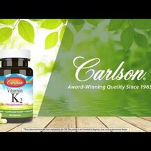 Carlson, Vitamin K2 MK-7 Menaquinone-7 45 mcg