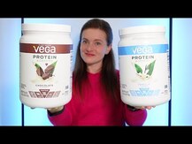 Vega, Protein & Greens Chocolate Flavored, Протеїн, 618 г