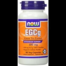 NOW, Экстракт зеленого чая 400 мг, EGCg 400 mg, 90 капсул