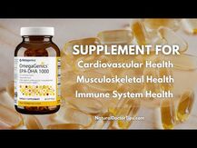 Metagenics, OmegaGenics Algae Omega-3s, Веганська Омега-3, 60 ...