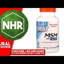 Doctor's Best, MSM with OptiMSM, MSM 1500 мг, 120 таблеток