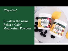 MegaFood, Relax + Calm Magnesium Soft Chews Grape