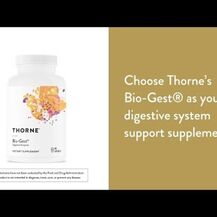 Thorne, БиоГест, Bio-Gest Digestive Enzymes, 180 капсул