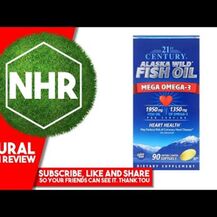 Омега 3, Alaska Mega Omega-3 1950 mg / 1350 mg, 90 капсул