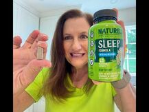 Naturelo, Sleep Formula, Підтримка сну, 60 капсул