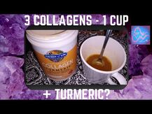 Multi-Sourced Collagen Turmeric Apple Cinnamon, Экстракт корня...