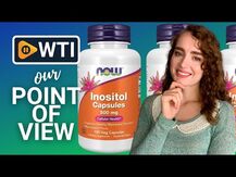 NOW, Inositol Powder, Вітамін B8 Інозитол, 454 г