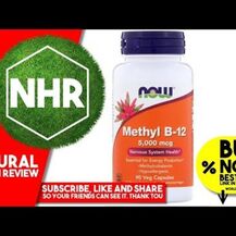 NOW, Метил B-12 5000 мкг, Methyl B-12 5000 mcg, 90 капсул