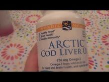 Масло печени трески Лимон 1000 мг, Arctic Cod Liver Oil, 90 ка...