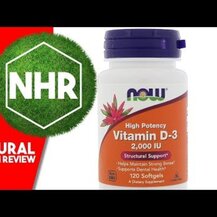 NOW Foods, Vitamin D-3 High Potency 2000 IU