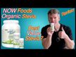 Відео огляд на NOW, Better Stevia, Стевія в порошку, 454 г