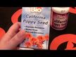 Видео обзор на Калифорнийский мак, California Poppy Seed 500 mg, 60 капсул