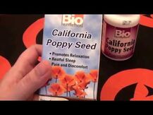 Калифорнийский мак, California Poppy Seed 500 mg, 60 капсул