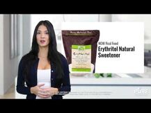 NOW, Real Food - Organic Xylitol, Стевія, 454 г