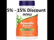 Відео огляд на NOW Foods, Boswellia Extract 500 mg, Босвелія, 90 капсул