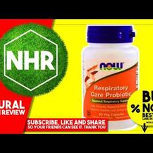 NOW, Respiratory Care Probiotic, Підтримка дихання, 60 капсул