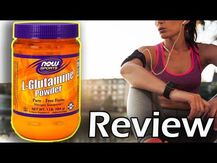 NOW, L-Глутамин в Порошке, L-Glutamine Powder, 454 г