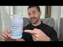 Магний Глицинат, Magnesium Glycinate Powder Lemonade, 340 г