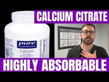 Pure Encapsulations, Кальция Цитрат, Calcium citrate, 180 капсул