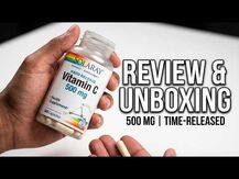 Solaray, Витамин С 500 мг, Timed Release Vitamin C 500 mg, 250...