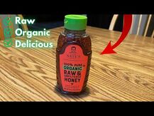 Nate's Honey, Мед, 100% Pure Organic Honey Raw & Unfi...