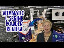 Vitamatic, L-Serine Powder, L-Серин, 250 г