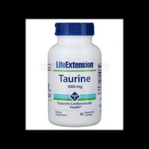 Life Extension, L-Таурин 1000 мг, Taurine 1000 mg, 90 капсул
