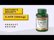 Відео огляд на Nature's Bounty, 5-HTP 100 mg, 5-гідрокситриптофан 100 мг, 6