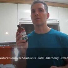 Черная Бузина, Sambucus Black Elder Berry Extract 5000 mg, 120 мл