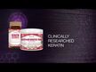 Відео огляд на Keratin Hair Booster With Biotin & Resveratrol, Кератин, 60 к