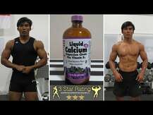 Solgar, Liquid Calcium Magnesium Citrate with Vitamin D3 Natural Strawberry Flavor