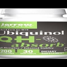 Jarrow Formulas, Убихинол 100 мг, Ubiquinol QH-Absorb 100, 120...