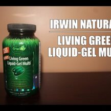 Irwin Naturals, Women's Living Green Liquid-Gel Multi