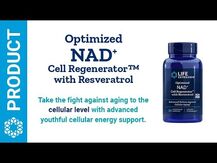 NMN NAD+ Cell Support, 300 mg, Нікотинамід мононуклеотид, 90 к...