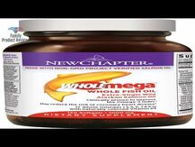 Wholemega Wild Alaskan Salmon Oil 500 mg, Масло дикого лосося,...