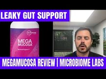 Microbiome Labs, MegaMucosa, Підтримка кишківника, 180 капсул