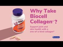 NOW, BioCell Collagen, Колаген 2 типу, 120 капсул