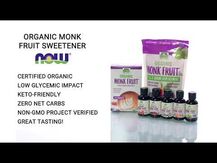 Real Food Organic Monk Fruit Liquid Sweetener, Натуральний під...