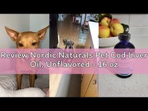 Nordic Naturals, Pet Cod Liver Oil, Олія печінки тріски, 237 мл